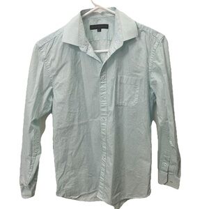 Report Collection Mens Dress Shirt Size 16 Long‎ Sleeve Patterned Button Up